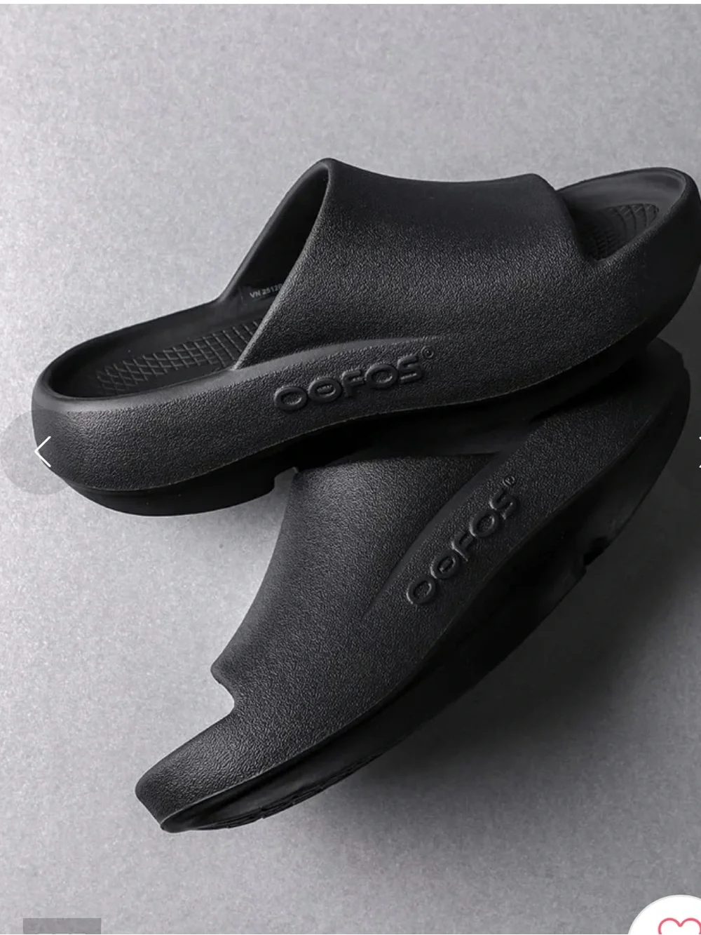 OOFOS Men’s OOahh Recovery Slide Sandals